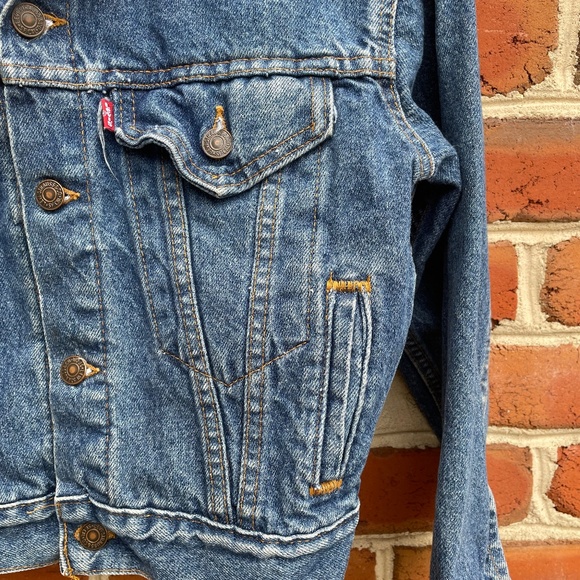 Levi's Jackets & Coats Retro Vintage 99s Levis Cropped Denim Jean